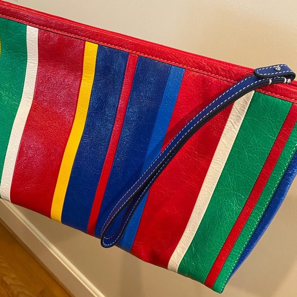 Balenciaga Large Barnes Zip Pouch/Clutch - Picture 3 of 10